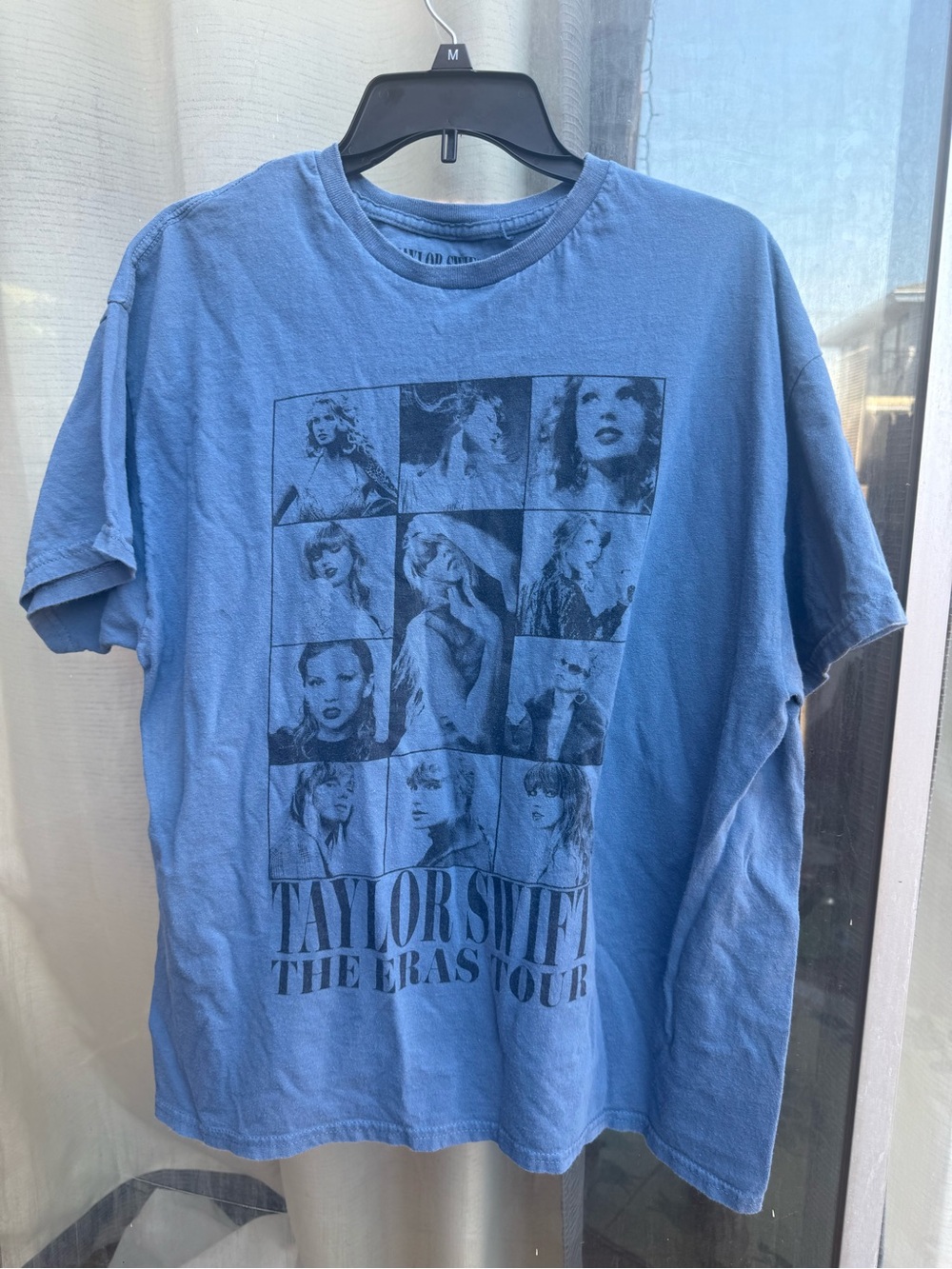 Taylor Swift Light Blue 'The Eras Tour' Graphic Tee